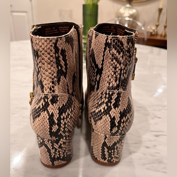 Cole Haan Snake Booties Size 8 - Picture 3 of 6